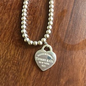 Tiffany sterling silver necklace